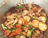 Foto langkah ke 5 dari resep Sapo Tahu Ayam Jamur.