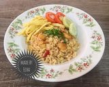 Foto langkah ke 6 dari resep Nasi Goreng Udang.