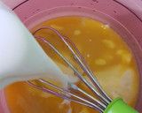 Foto langkah ke 2 dari resep Puding Roti Kurma Fla Custard.