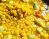 A picture of step 2 of Ridge gourd sabji.