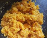A picture of step 2 of Mango Burfi.