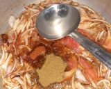 A picture of step 2 of Arvi salan.