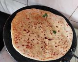 A picture of step 5 of Stuffed poatato kulcha.