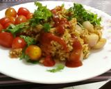 A picture of step 2 of Tuna And Sardines Fried Rice.
