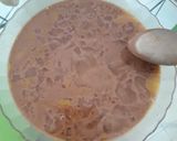 Foto langkah ke 3 dari resep Chocolate chezzy pie susu teflon.