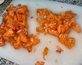 Foto del paso 1 de la receta: Pasta con salmón y nata