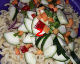 A picture of step 2 of Pasta salad.