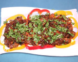 A picture of step 3 of Hot Chillies chicken curry.
