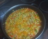 Foto del paso 3 de la receta: Arroz con habas y pavo frito