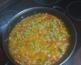 Foto del paso 3 de la receta: Arroz con habas y pavo frito