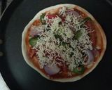 A picture of step 2 of Homemade Tava Pizza.
