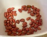 A picture of step 2 of Surti special Umbadiyu.