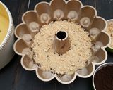 Foto langkah ke 7 dari resep Bolu Pisang Lapis Kacang Mete Oreo.