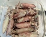 Hình bước làm 1 của món Bánh Xèo Mực
