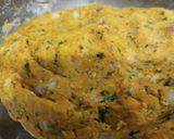 A picture of step 2 of Missi roti.