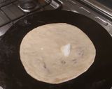A picture of step 3 of Nuttela Paratha.