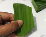 Foto langkah ke 2 dari resep Talam Tako Takir Daun Pandan.