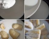 รูปขั้นตอนการทำที่ 1 ของ "กล้วยบวชชีกะทินมสด" Banana in Coconut Milk🍌🥥🥛