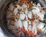 A picture of step 1 of Roasted cauliflower and chickpeas.