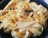 Foto del paso 2 de la receta: Pasta al huevo con Champiñones Portobello