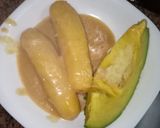 A picture of step 3 of Matoke Ugandan style#charity support recipe.
