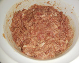 Foto del paso 1 de la receta: Hamburguesa rellena con queso