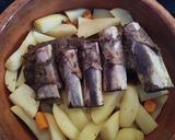 Φωτογραφία βήματος 6 της συνταγής Μοσχαρίσιος σιδηρόδρομος στο φούρνο με πατάτες
