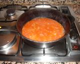 A picture of step 2 of Langoustines with Sauce.