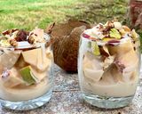 A picture of step 3 of Fruit Coconut parfait 🥥.
