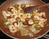 Foto del paso 2 de la receta: Fusilli con gambas al ajillo y tomates cherry