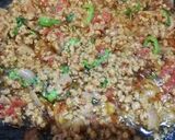 A picture of step 11 of Tawa fry qeema.