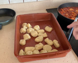 Foto del paso 16 de la receta: Ñoquis, pavo marinado y berenjena