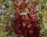 A picture of step 2 of चना घुघनी.