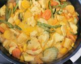 Currys csirkemell zöldségekkel recept fázis 3 fotója