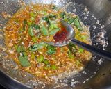 A picture of step 6 of Suran ki sukhi bhaji.