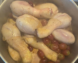 Foto del paso 4 de la receta: Pollo al horno con uvas 🍇