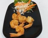 รูปขั้นตอนการทำที่ 6 ของ กุ้งทอดราดซอสสามรส