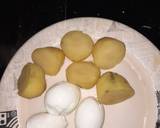 Egg potato masala recipe step 1 photo