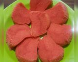 Foto langkah ke 10 dari resep Brownies strawberry kukus super lembut.