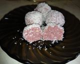 Málnás-kókuszos pudinggolyó glutén-, laktózmentesen recept fázis 2 fotója