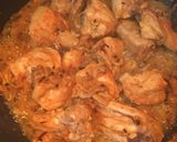 A picture of step 5 of Bengali Chicken curry.