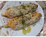 A picture of step 7 of Grilled Mexican Street Corn (Elote).
