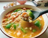 黃金鮮蝦絲瓜湯的食譜步驟3照片