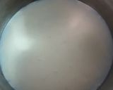 A picture of step 1 of Chocolate milk pudding.