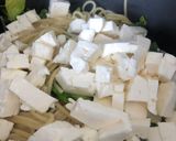 Foto del paso 2 de la receta: Spaghetti con rúcula y queso fresco al pesto