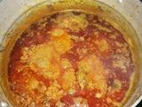 Egusi soup with pounded yam