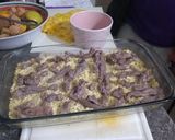 Foto del paso 5 de la receta: Pizza masa de coliflor con cerdo, piña, palmitos y queso