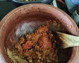 A picture of step 3 of Spicy baby brinjal curry.