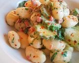 Foto del paso 4 de la receta: Gnocchi de calabacín y speck