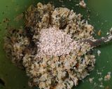 Foto del paso 2 de la receta: Tortitas de coliflor, espinacas y zanahoria